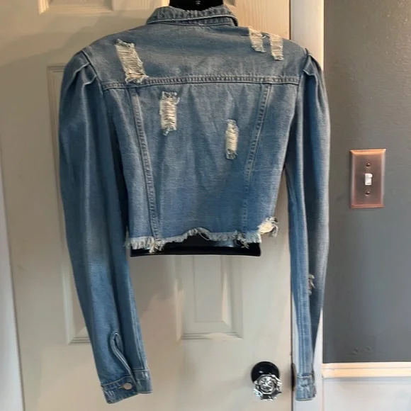 NWT Aaron & Amber Jean Jacket - Picture 3 of 6